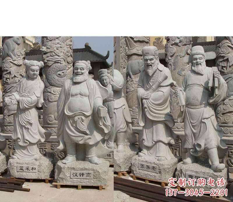 宁波大理石八仙雕塑神秘的艺术之美