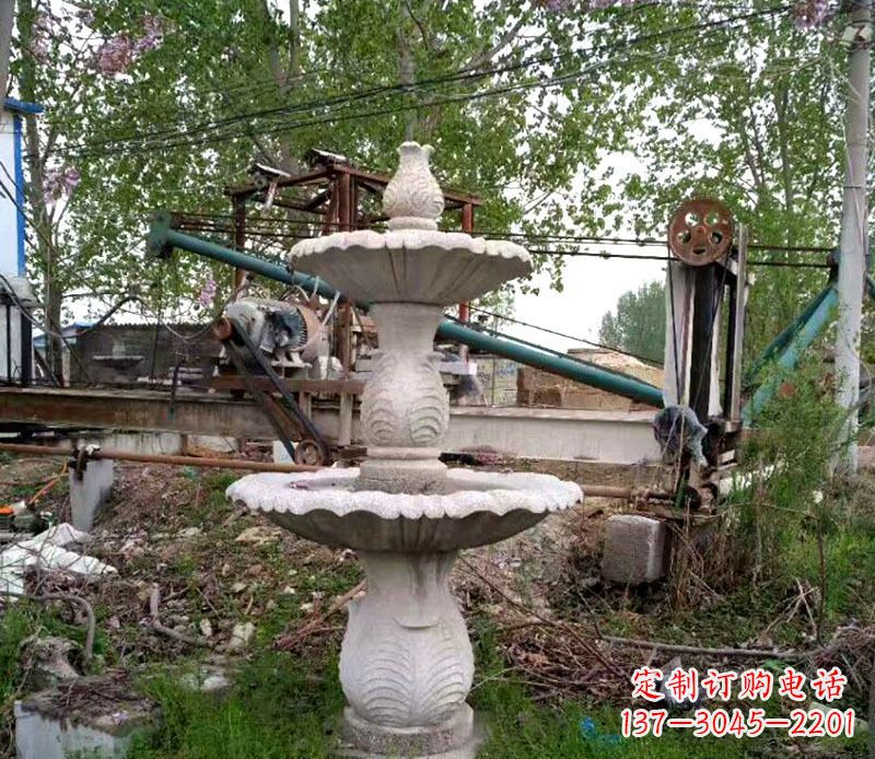 宁波大理石多层喷泉石雕雕塑艺术的精美之作