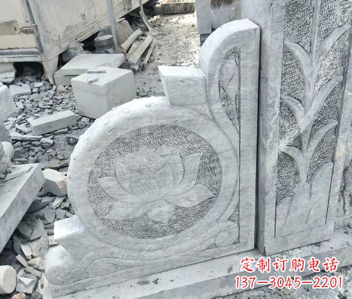 宁波仿古大理石栏板雕塑——穿越时空,传承古典美学