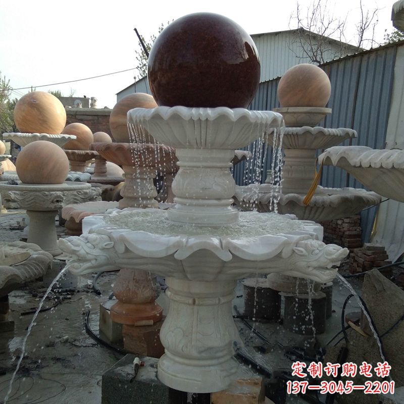宁波大理石风水球雕塑传统文化的艺术精髓