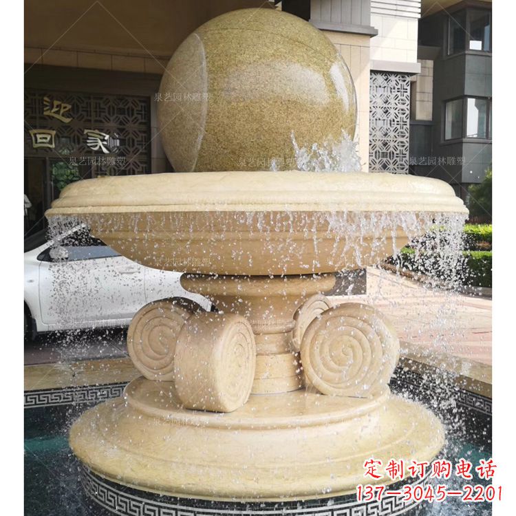 宁波大理石风水球雕塑传承古老文化的象征