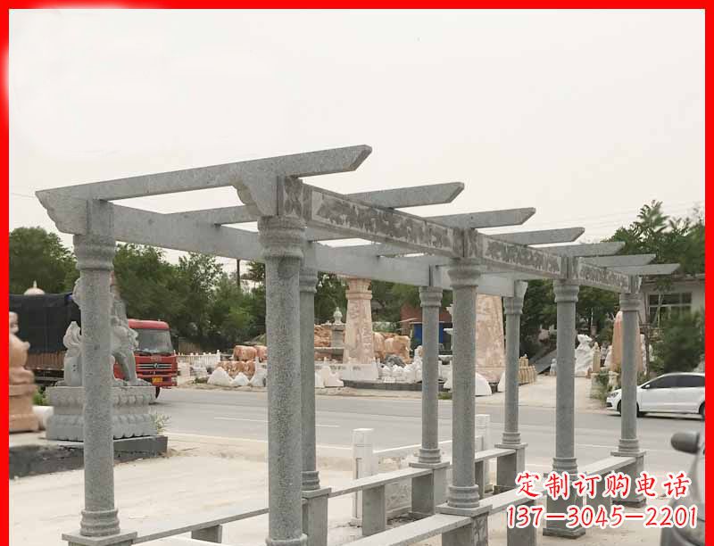 宁波大理石公园石雕长廊高端定制雕塑