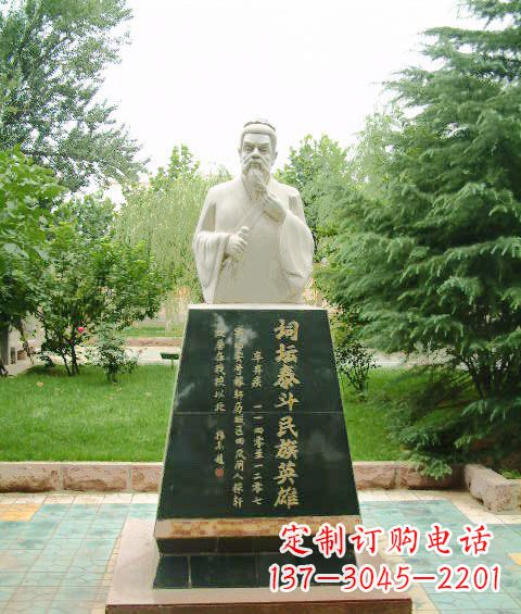宁波古代名人雕塑,荟萃中国文化