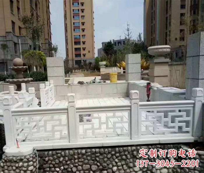 宁波精美大理石国旗台石雕雕塑