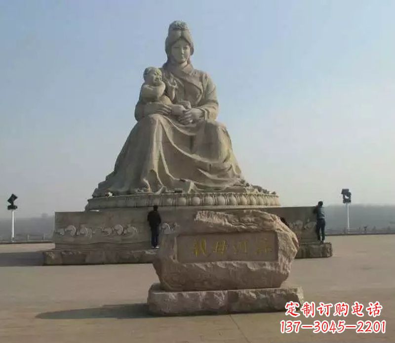 宁波大理石母亲精美雕塑