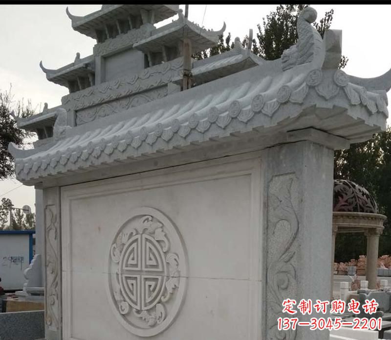 宁波精美大理石影壁雕塑