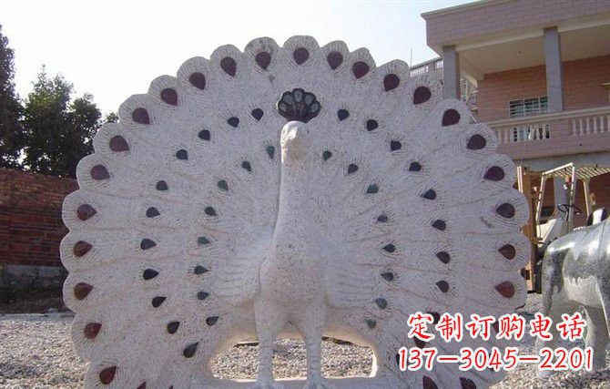 宁波精美绝伦的孔雀石雕塑