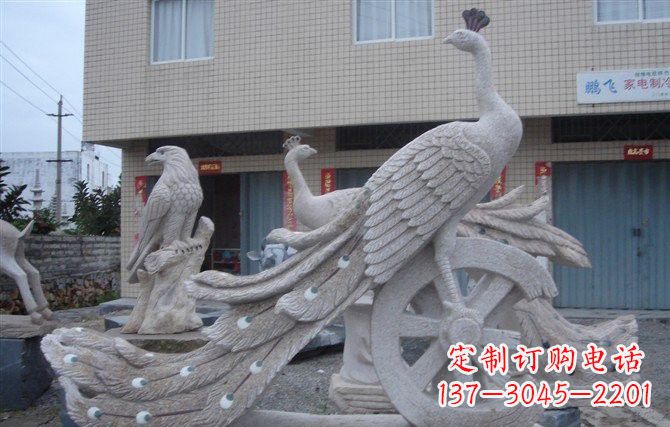 宁波大理石孔雀石雕塑
