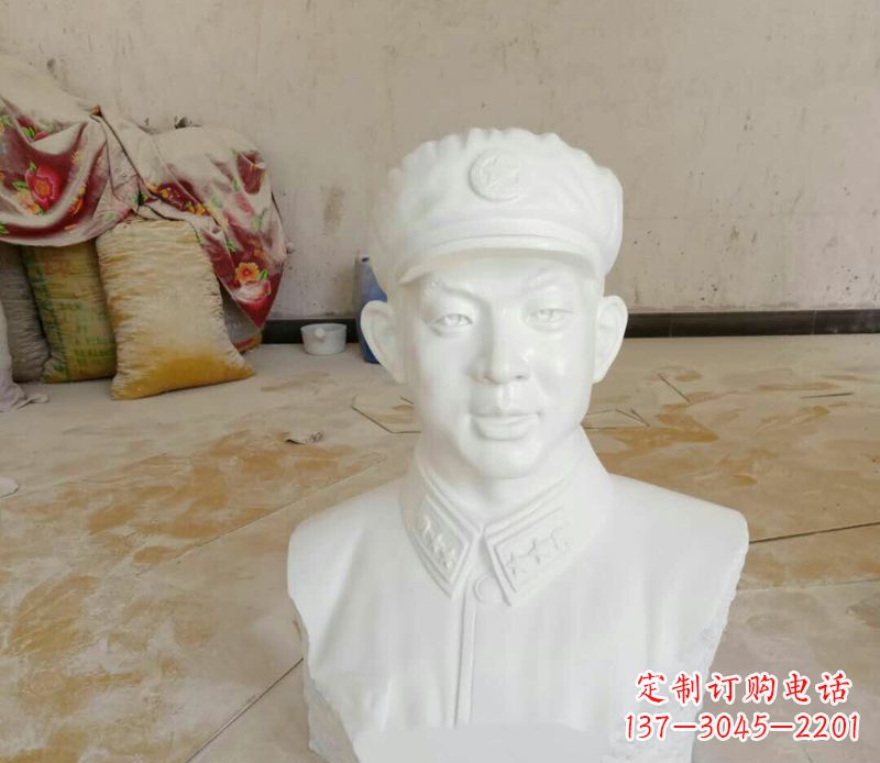 宁波大理石雷锋石雕