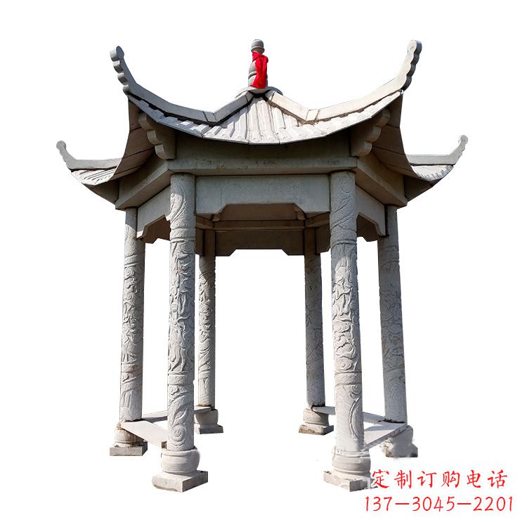宁波中领雕塑大理石凉亭雕塑