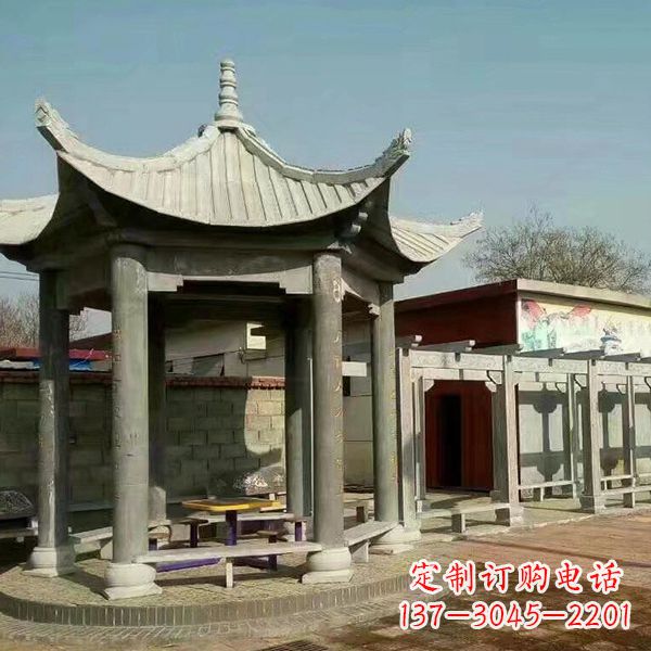 宁波大理石凉亭庭院亭子