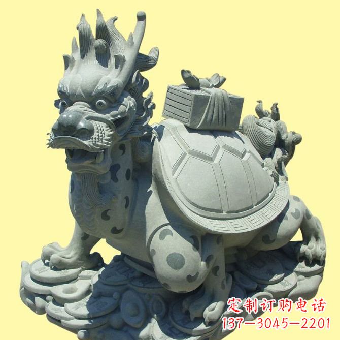 宁波大理石龙龟雕塑