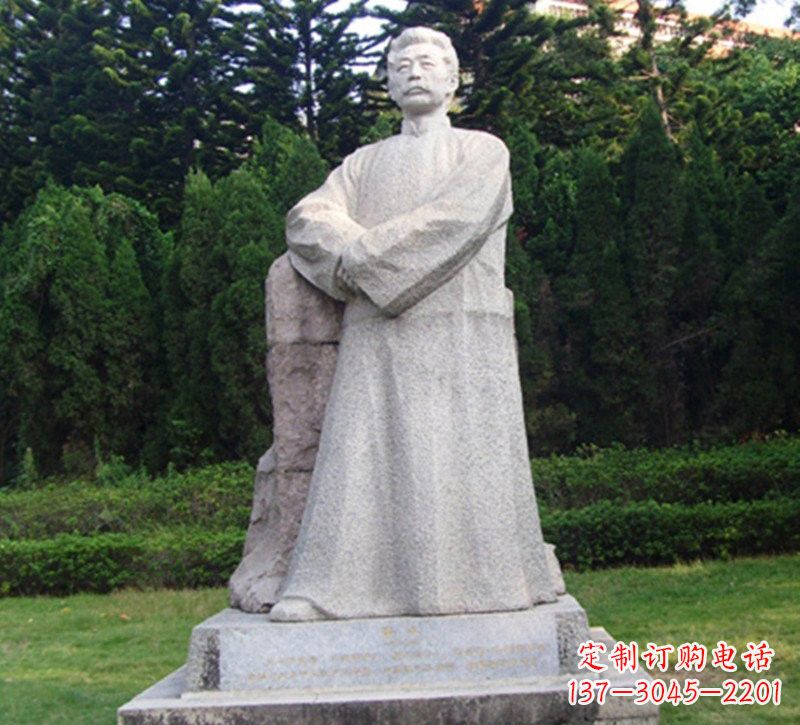 宁波精美独特的鲁迅大理石雕塑
