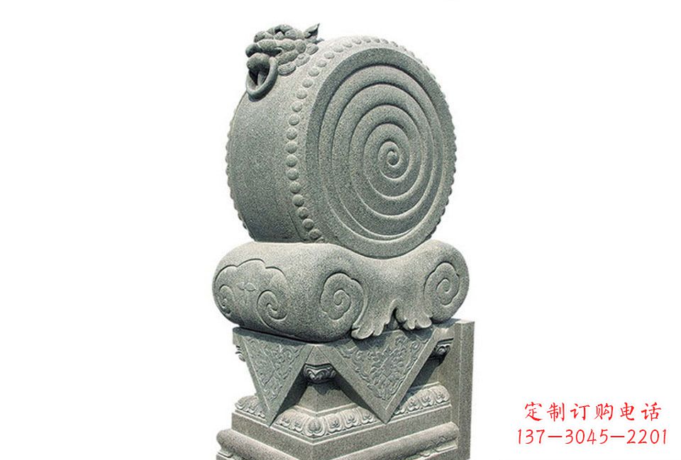 宁波门墩招财石雕
