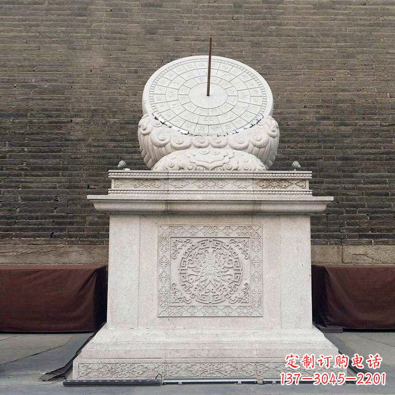 宁波精美石质日晷雕塑
