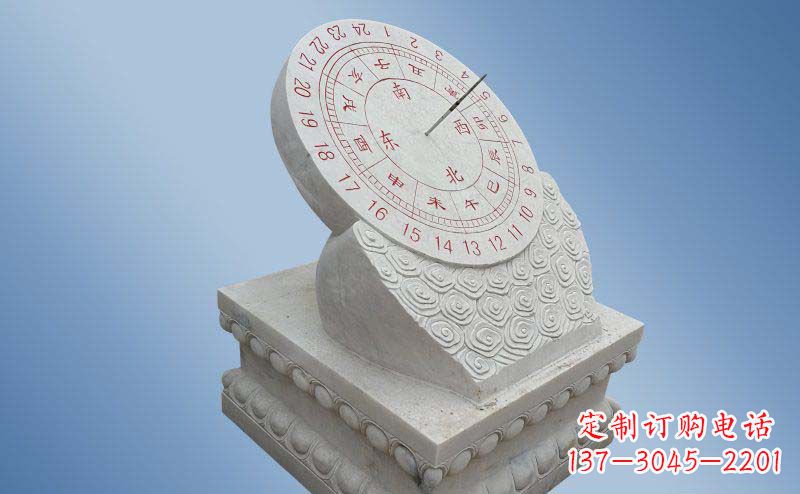 宁波精致古典大理石日晷雕塑