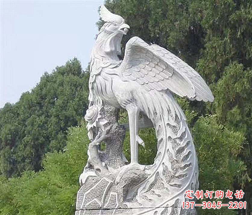 宁波大理石凤凰雕塑