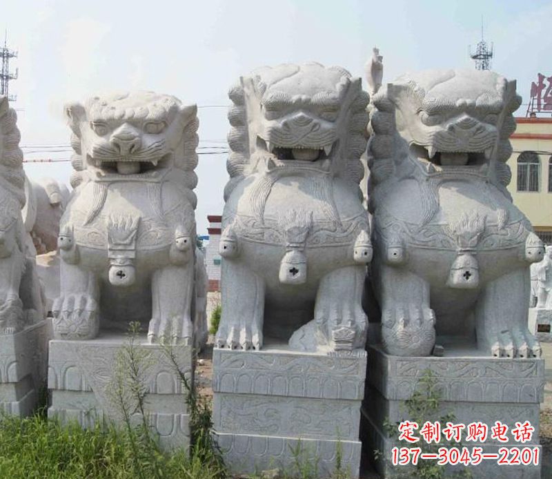 宁波北京玉石狮子雕塑