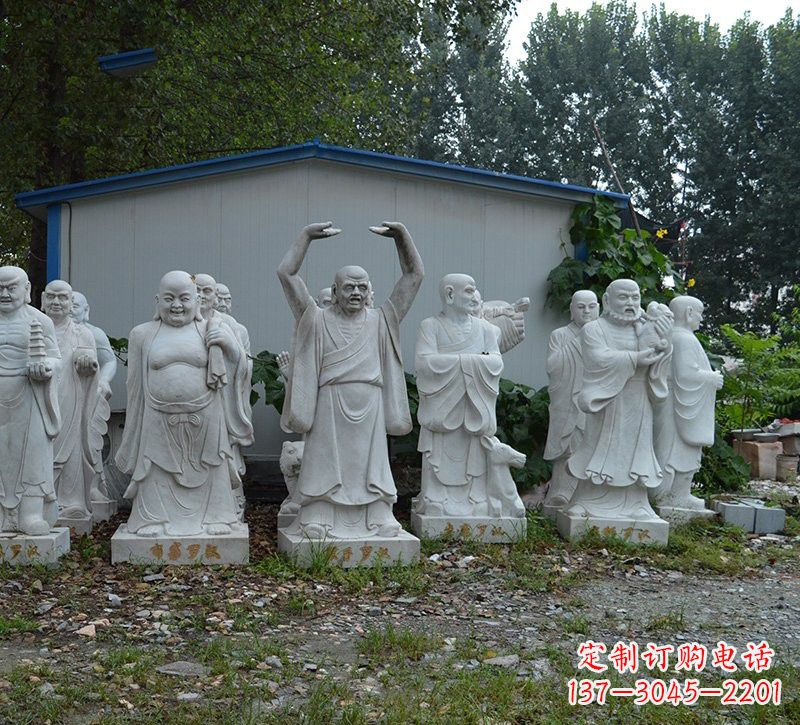 宁波大理石罗汉雕塑,高贵雅致