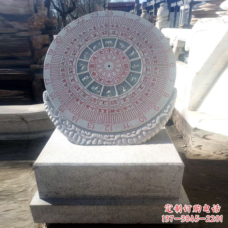 宁波精美大理石日晷雕塑