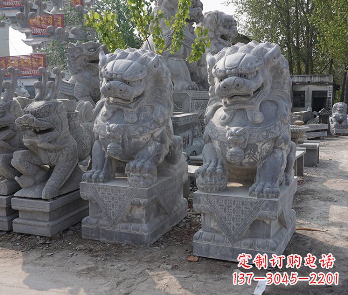 宁波大理石狮子雕塑