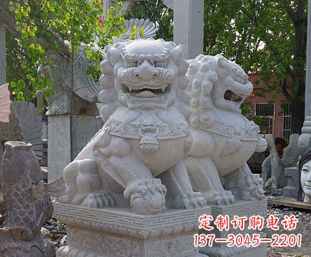 宁波中领雕塑狮子雕塑定制