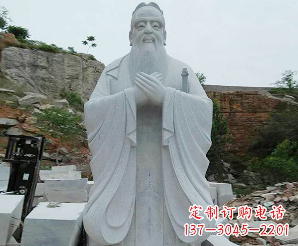 宁波高雅大理石孔子雕塑