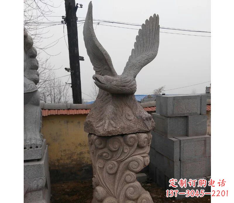 宁波大理石雄鹰雕塑