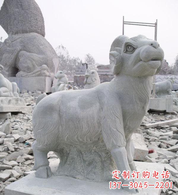 宁波大理石羊雕塑