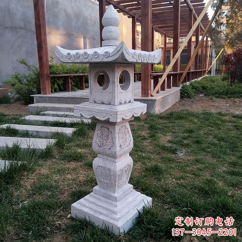 宁波大理石灯笼雕塑