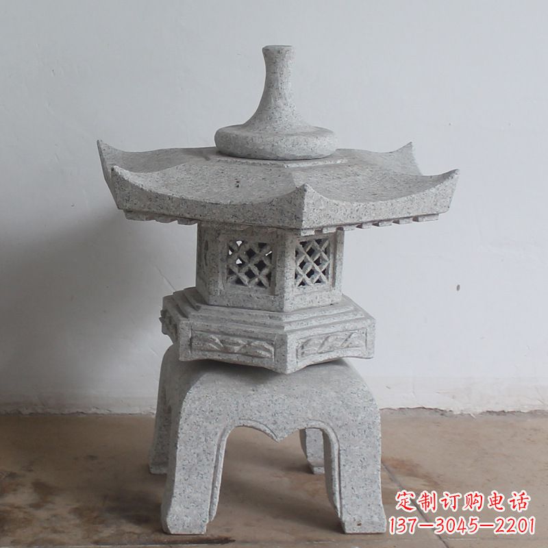 宁波大理石中式石灯