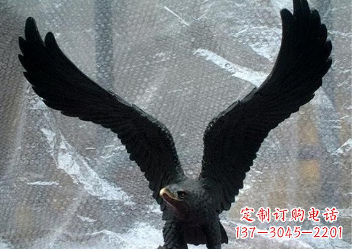 宁波大鹏展翅玻璃钢老鹰雕塑