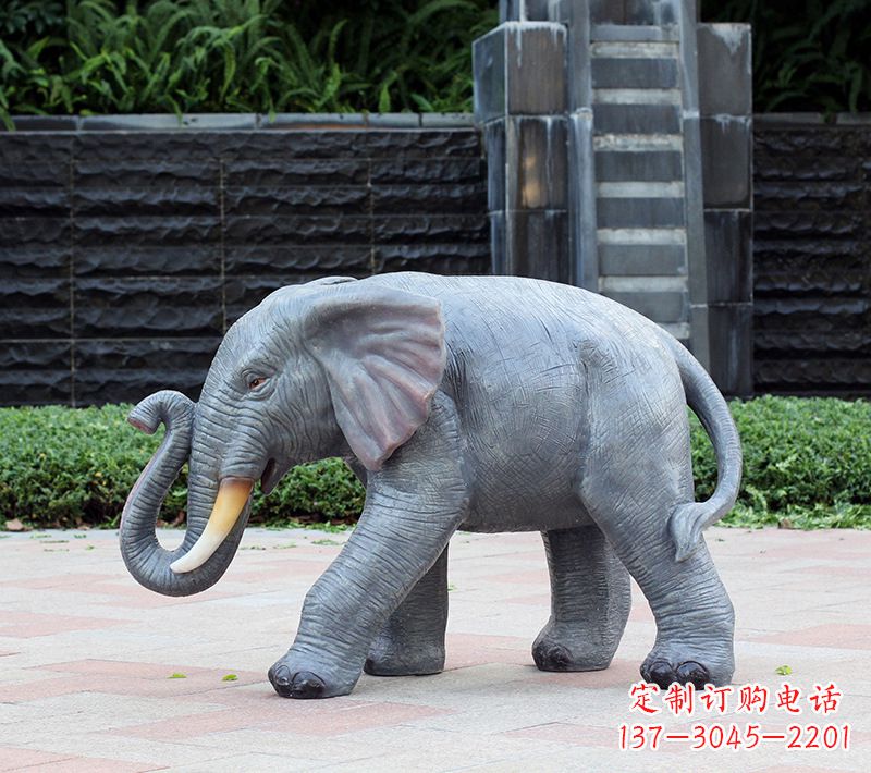 宁波精美大象石雕