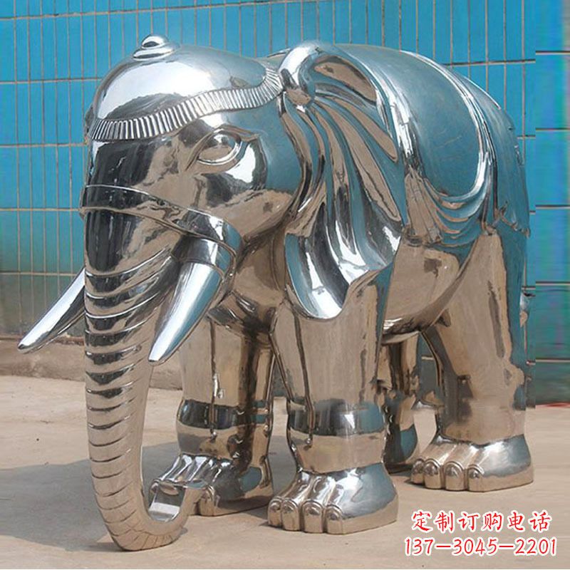 宁波立体逼真大象雕塑