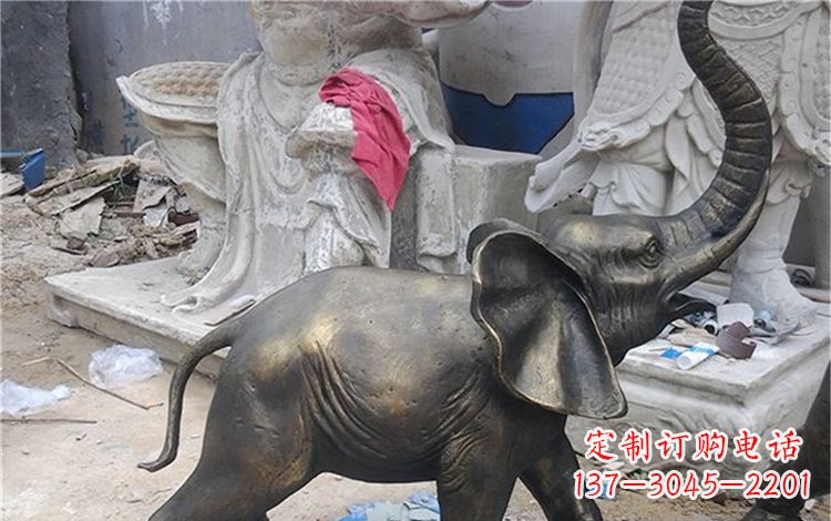 宁波大象动物铜雕112