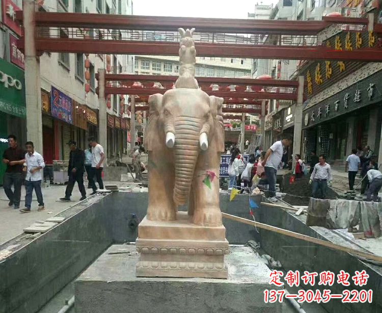 宁波大象石材雕塑