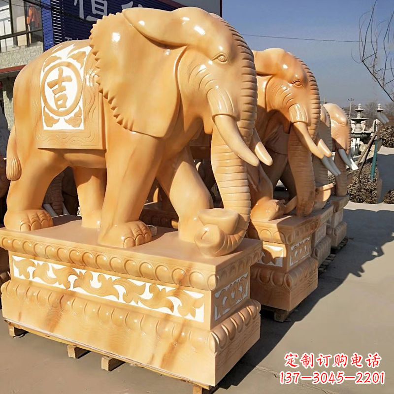 宁波大象石雕风水