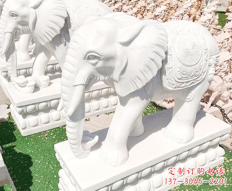 宁波大象石雕雕塑