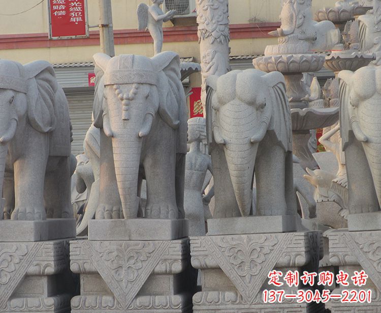 宁波大象雕塑——唤醒古老传统的精美石艺