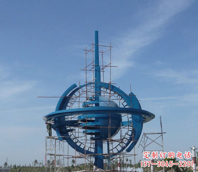 宁波品质卓越的大型不锈钢地球雕塑