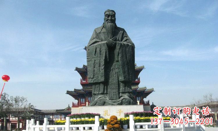宁波中国传统文化象征——孔子雕塑