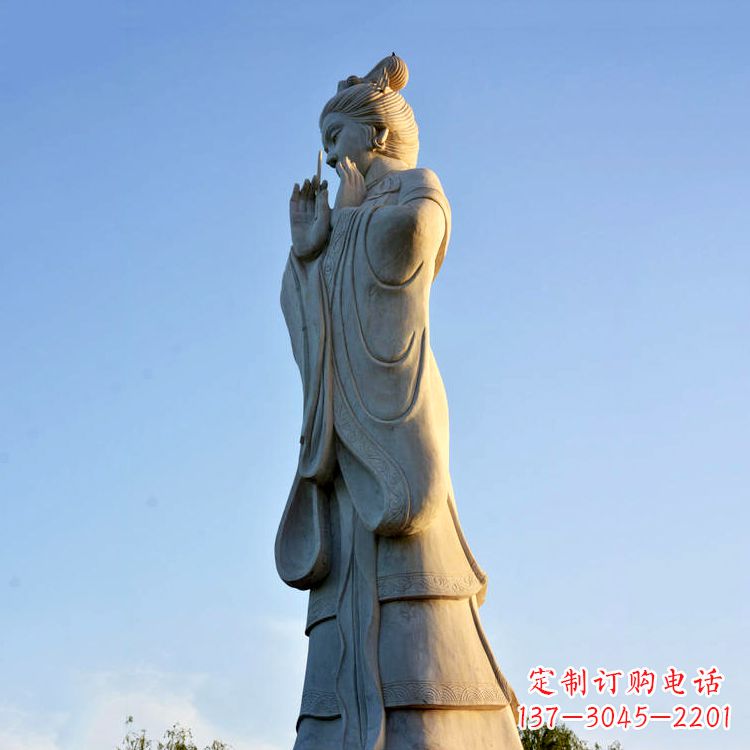 宁波貂蝉雕塑精美礼品,赠送古代美女历史人物