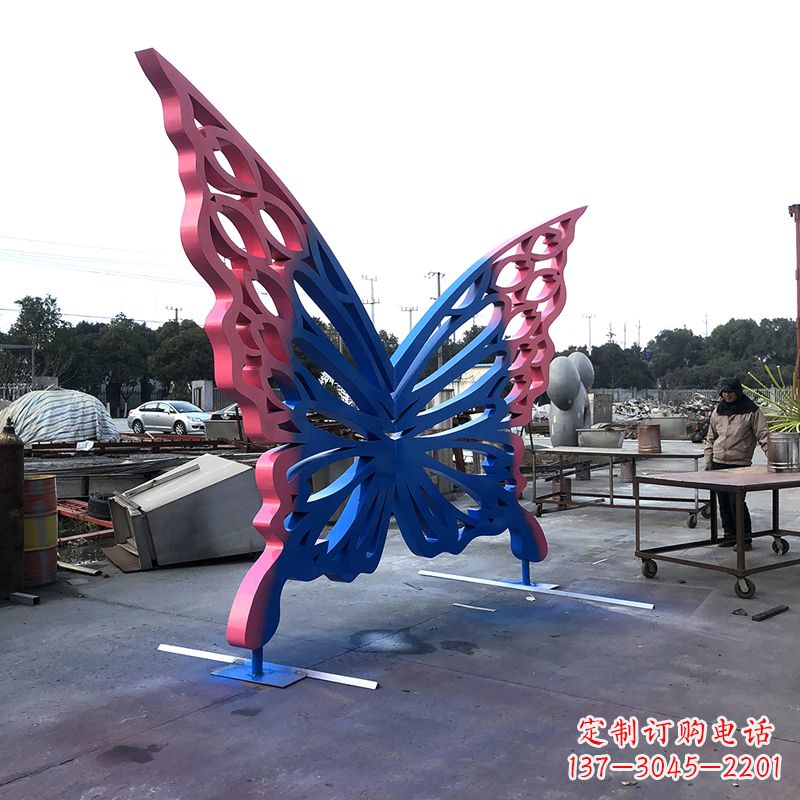 宁波不锈钢蝴蝶雕塑