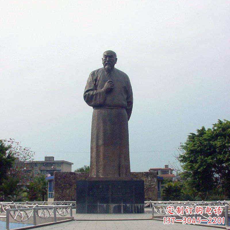 宁波精美林则徐雕塑,传承历史文化