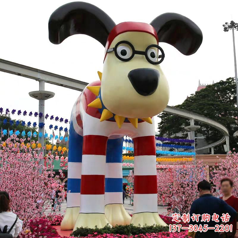 宁波大型动物雕塑-增添商场广场景观美陈