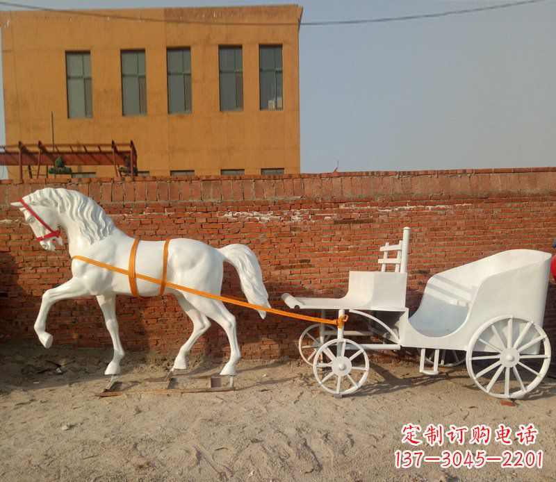 宁波大型欧式马车动物铜雕塑