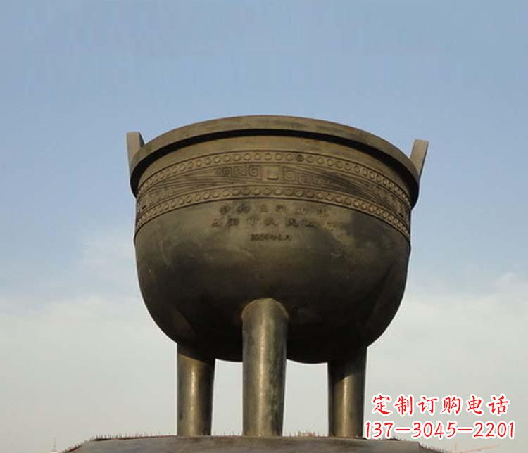 宁波精美铜香炉雕塑