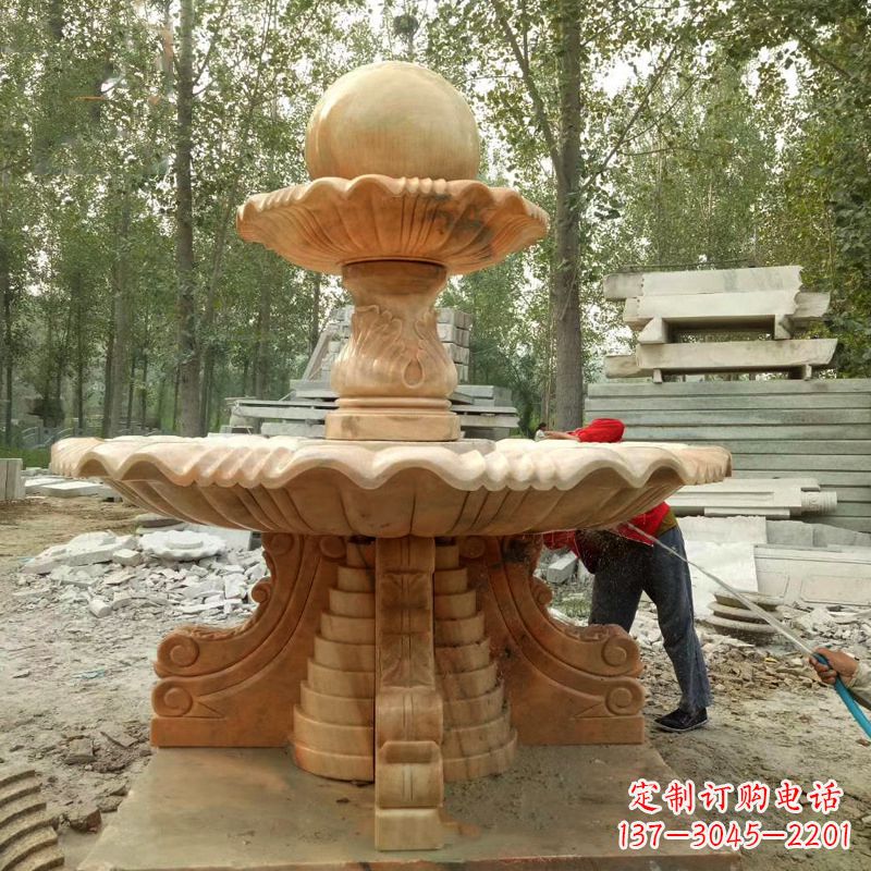 宁波巨型石喷泉雕塑