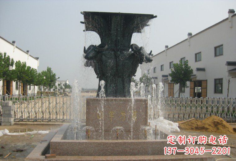 宁波精美铜制喷泉雕塑