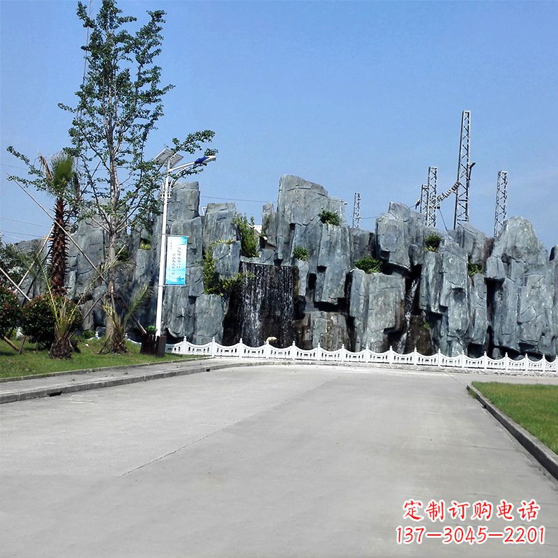 宁波大型塑石假山雕塑